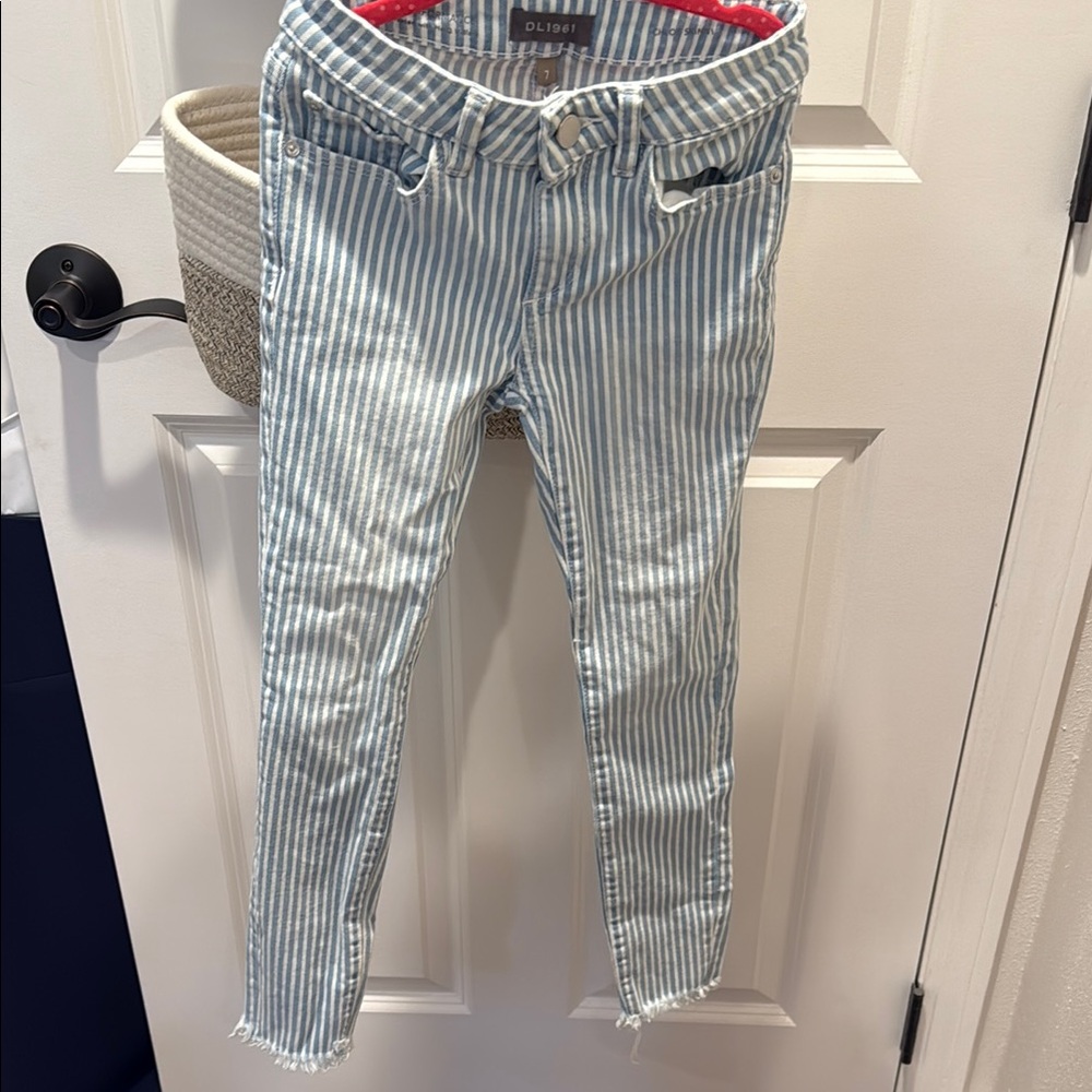 DL1961 Striped Denim Pants size 7